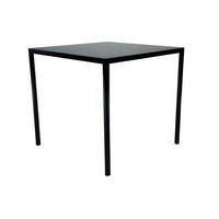 GARTENTISCH 80/80/73 cm Metall quadratisch  - Schwarz, MODERN, Metall (80/80/73cm) - Jan Kurtz