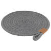 TOPFUNTERSETZER Textil Anthrazit  - Anthrazit, KONVENTIONELL, Textil (20/20/1cm) - Justinus