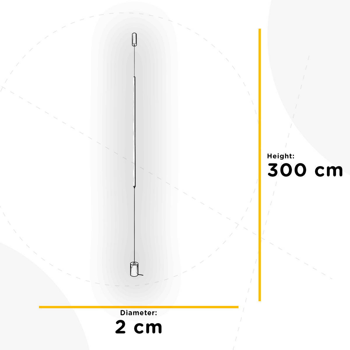 LED-HÄNGELEUCHTE 5085 SIRILLA 2/2/300 cm   - Schwarz Hochglanz, Design, Metall (2/2/300cm)