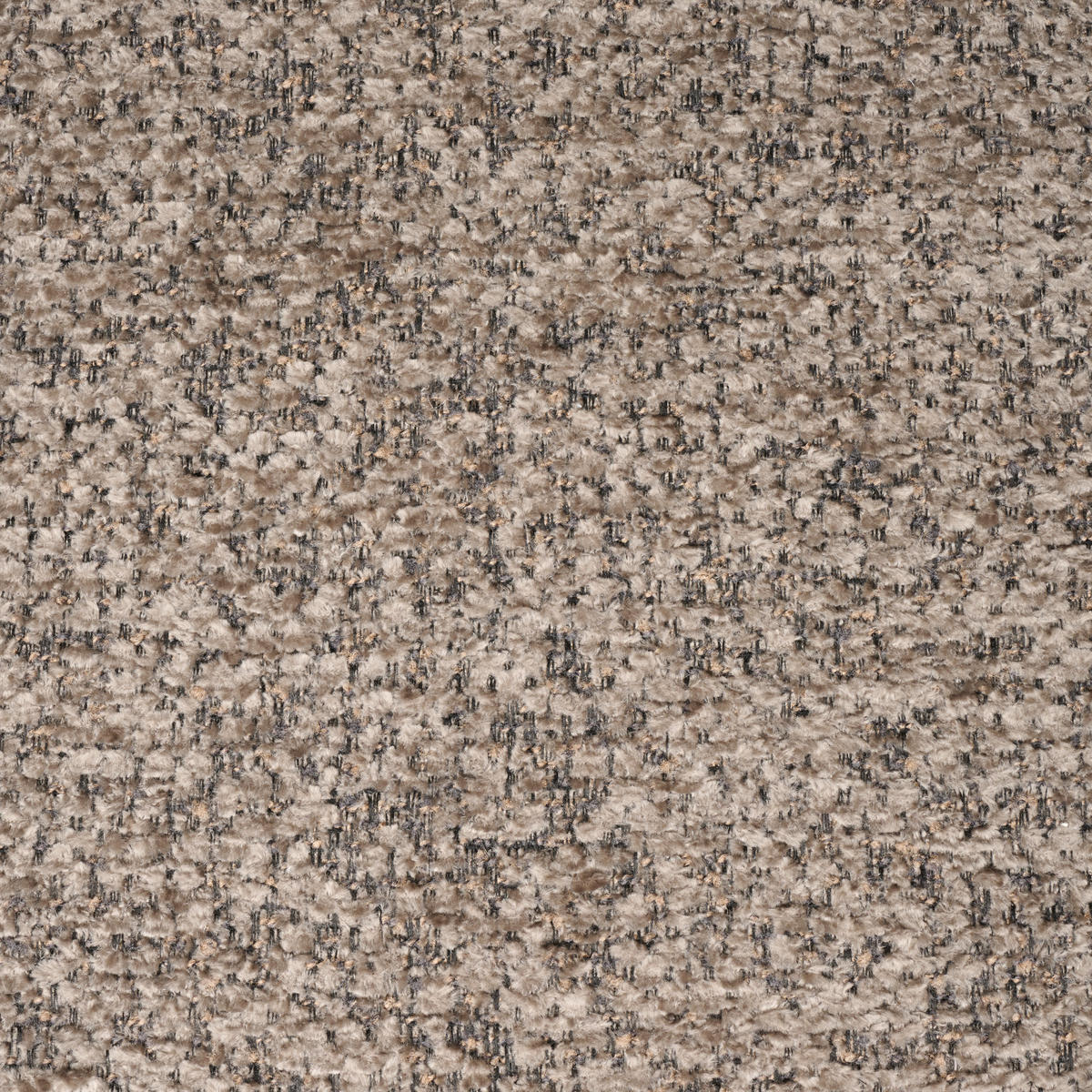 ARMLEHNSTUHL  Sitzfläche 360° drehbar Webstoff  - Schwarz/Braun, MODERN, Textil/Metall (61/91/65cm) - MID.YOU