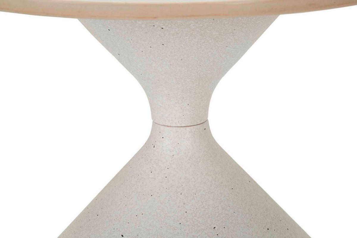 COUCHTISCH Weiß  - Weiß, Basics, Keramik/Metall (42/40/42cm)