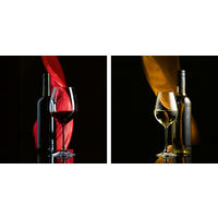 GLASBILD Getränke 20/40 cm  - Multicolor, Design, Glas (20/40cm) - Euroart