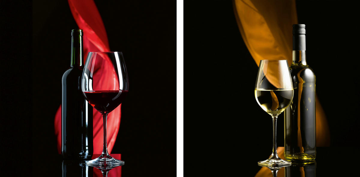 GLASBILD Getränke 20/40 cm  - Multicolor, Design, Glas (20/40cm) - Euroart