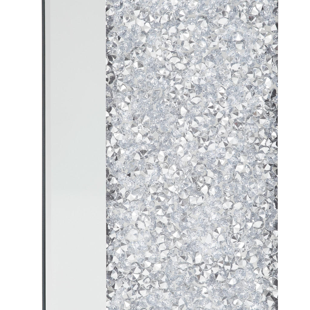 Thumbnail - Xora Dekosäule, Silber, Holzwerkstoff, Glas, Kunststoff, 30x70x30 cm, Wohnzimmer, Wohnzimmertische, Blumenständer