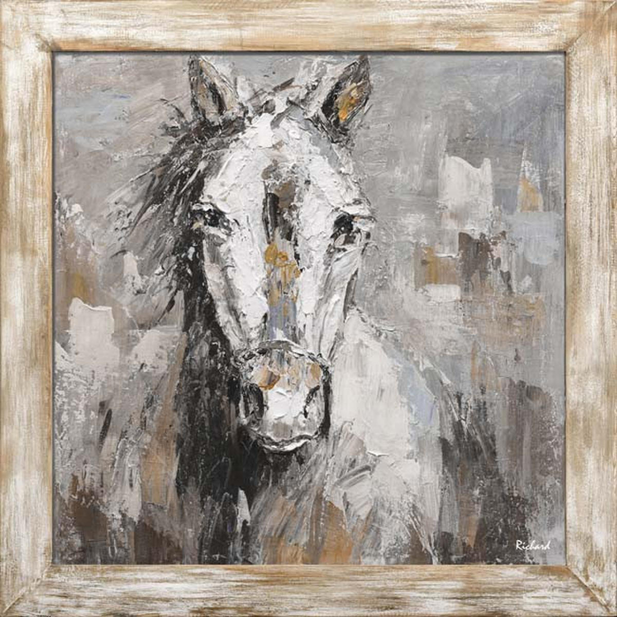 Pictură În Ulei  - multicolor, Basics, textil