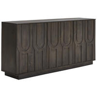 SIDEBOARD  in 170/80/40 cm  - Dunkelbraun, Design, Holz (170/80/40cm) - Livetastic