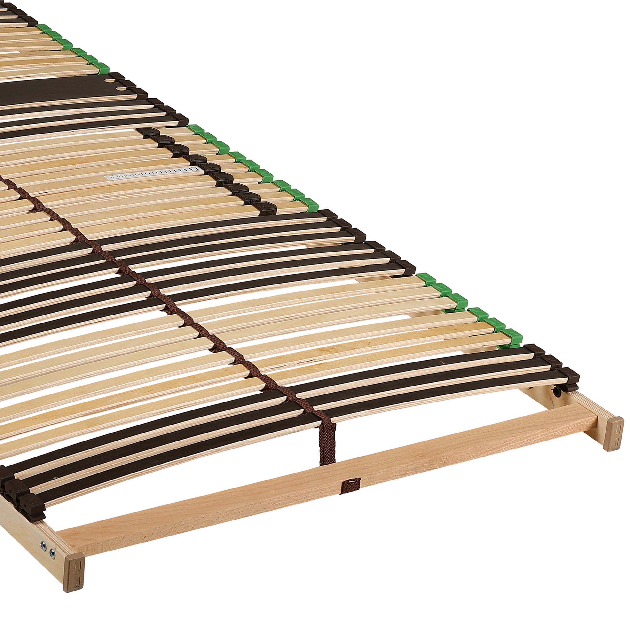 Thumbnail - Novel Lattenrost, Holz, Kunststoff, Birke, Buche,Birke, Buche, Schichtholz, vollmassiv,Schichtholz, 7-Zonen, 80x200 cm, ...