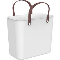 NÁKUPNÍ TAŠKA bílá - bílá, Konvenční, plast (40/23,5/34cm) - Rotho