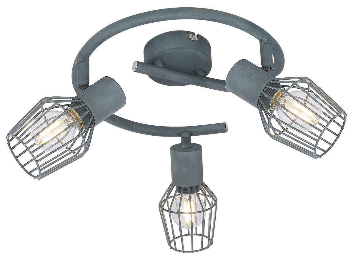 SPOTLIGHT 43/43/18 cm   - grå, Basics, metall (43/43/18cm)