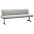 SITZBANK Echtleder Schlammfarben, Schwarz - Schlammfarben/Schwarz, Design, Leder/Metall (221/86/66cm) - Dieter Knoll SITZBANK Echtleder Schlammfarben, Schwarz - Schlammfarben/Schwarz, Design, Leder/Metall (221/86/66cm) - Dieter Knoll
