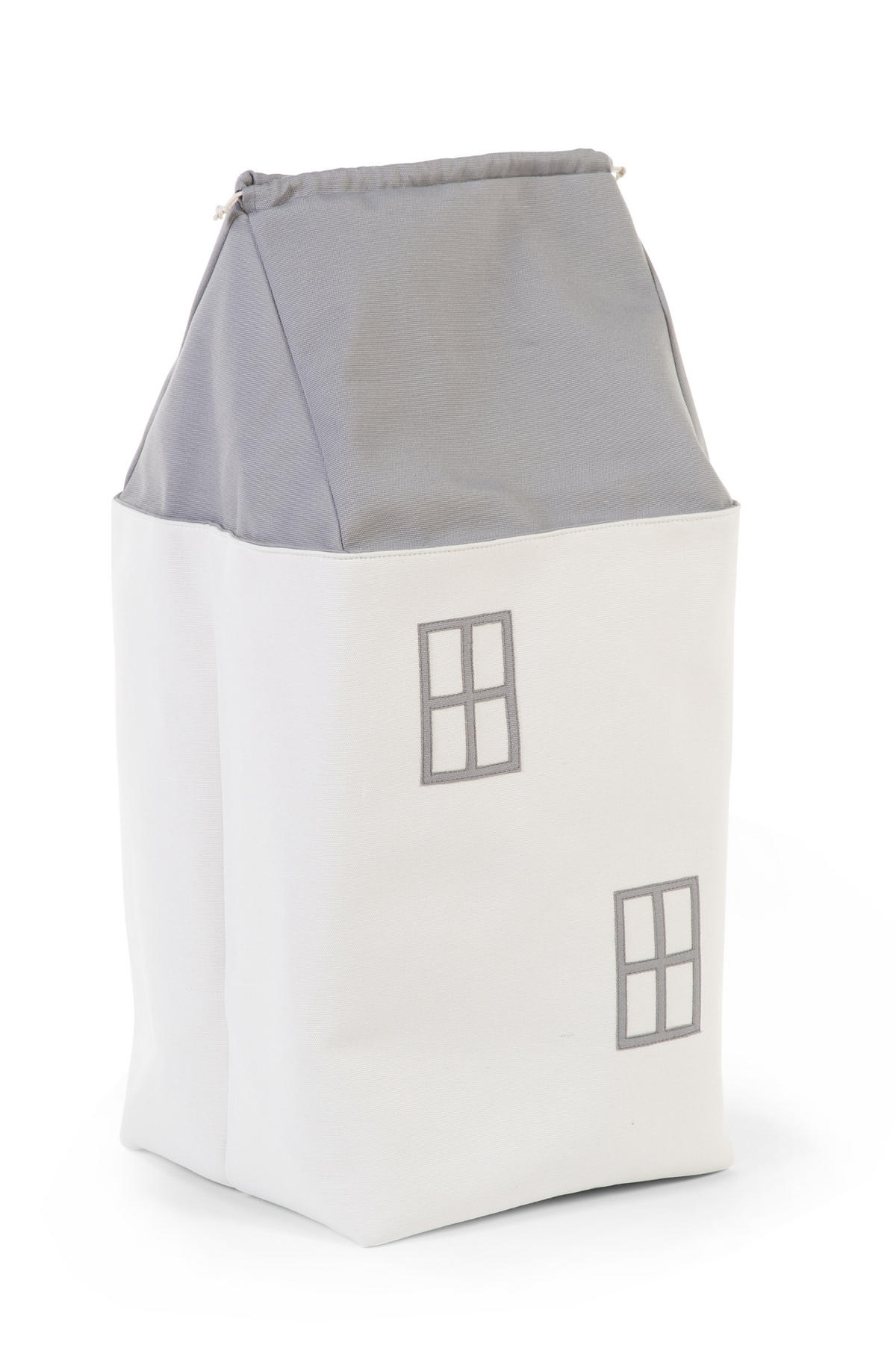 Spielzeugtasche Haus tOYPHOW  - Creme/Grau, Basics, Textil (32/73/32cm) - Childhome