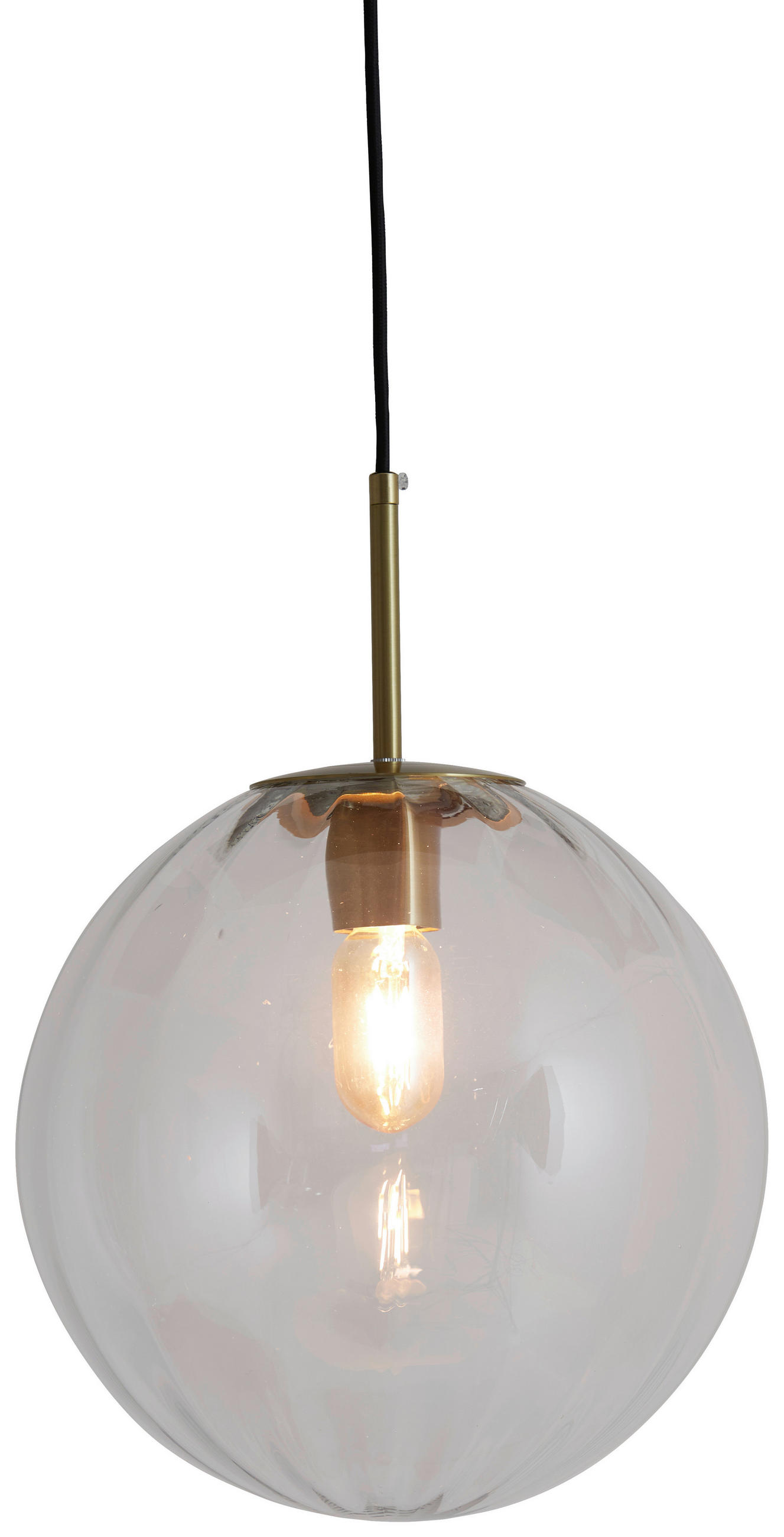 HÄNGELEUCHTE 30 cm  - Goldfarben, Design, Glas (30cm) - Light & Living