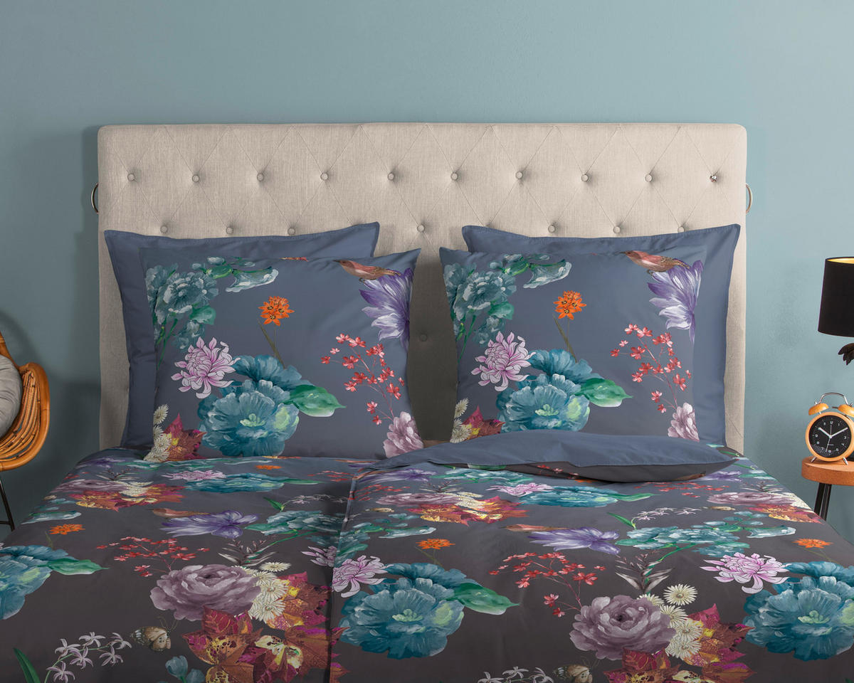 WENDEBETTWÄSCHE Quinn Renforcé 155/220 cm  - Multicolor, Design, Textil (155/220cm)