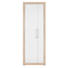 GARDEROBENSCHRANK Eichefarben, Weiß - Eichefarben/Alufarben, KONVENTIONELL, Holzwerkstoff/Kunststoff (69/198/36cm) - XORA