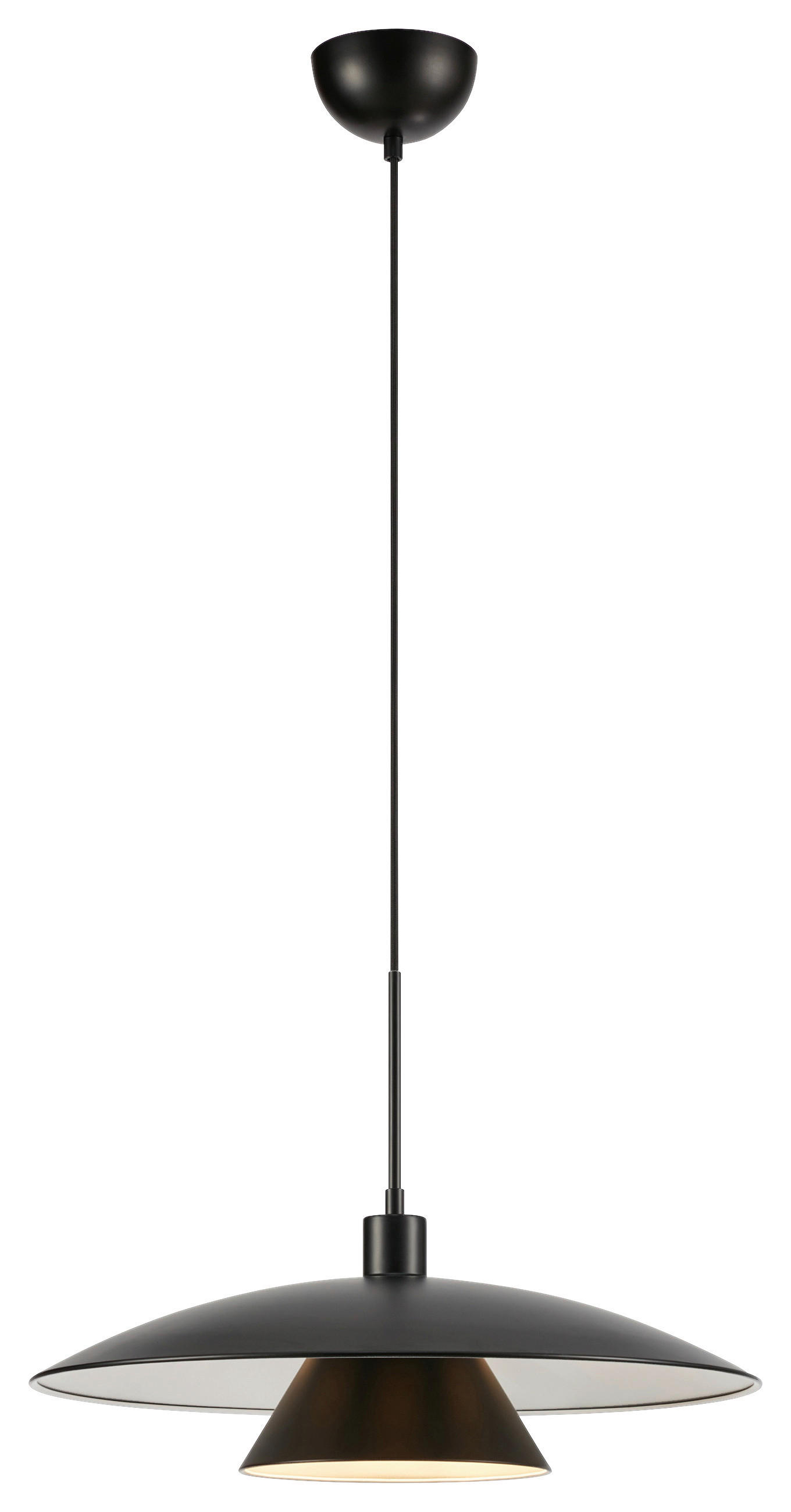 PENDELLEUCHTE 50/170 cm   - Schwarz, Basics, Metall (50/170cm) - Markslöjd