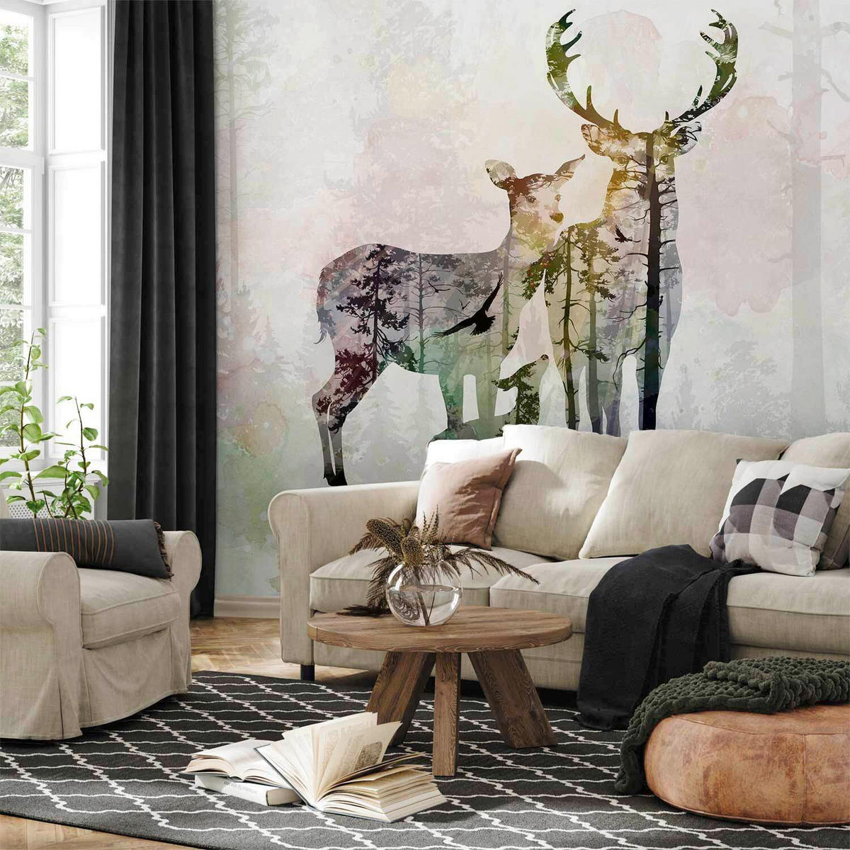 FOTOTAPETE - Multicolor/Weiß, LIFESTYLE, Textil (150/105cm) - artgeist