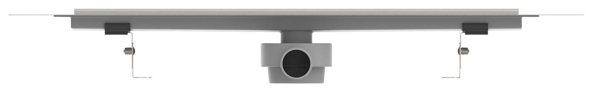 DUSCHRINNE Edelstahlfarben   - Edelstahlfarben, Basics, Metall (80cm) - Schütte