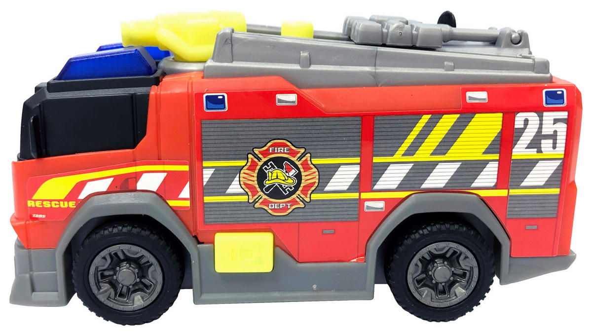 FEUERWEHRAUTO - Rot/Multicolor, Basics, Kunststoff (8,5/19/12,5cm) - Simba