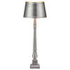 TISCHLEUCHTE METALLO 23/66/23 cm   - Silberfarben, Basics (23/66/23cm) - Markslöjd