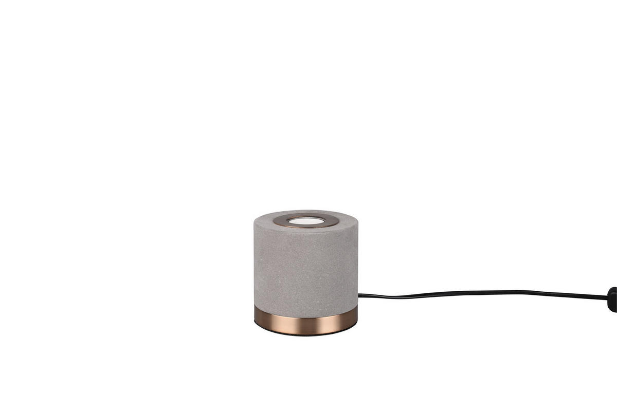 BORDSLAMPA Judy 11/11 cm   - mässingsfärgad/grå, Design, metall (11/11cm)