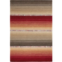 COVOR ORIENTAL  Twilight in Red  - roșu/gri, Konventionell, textil (80/200cm) - Cazaris