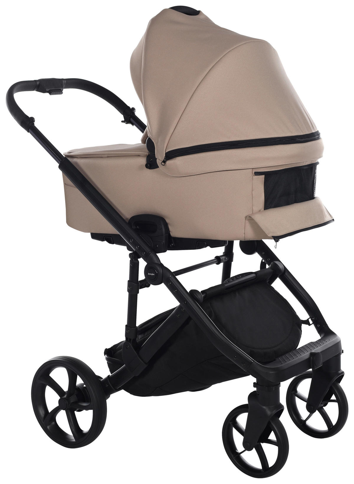 BARNVAGNSSET Easy Compact  - beige/svart, Basics, metall/textil (108/61/96cm) - Jimmylee