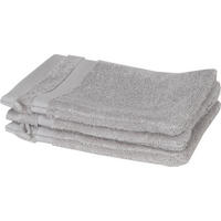 WASCHLAPPEN SW-Cuddly Grau 3-teilig  - Grau, Basics, Textil (16/21cm) - Schöner Wohnen