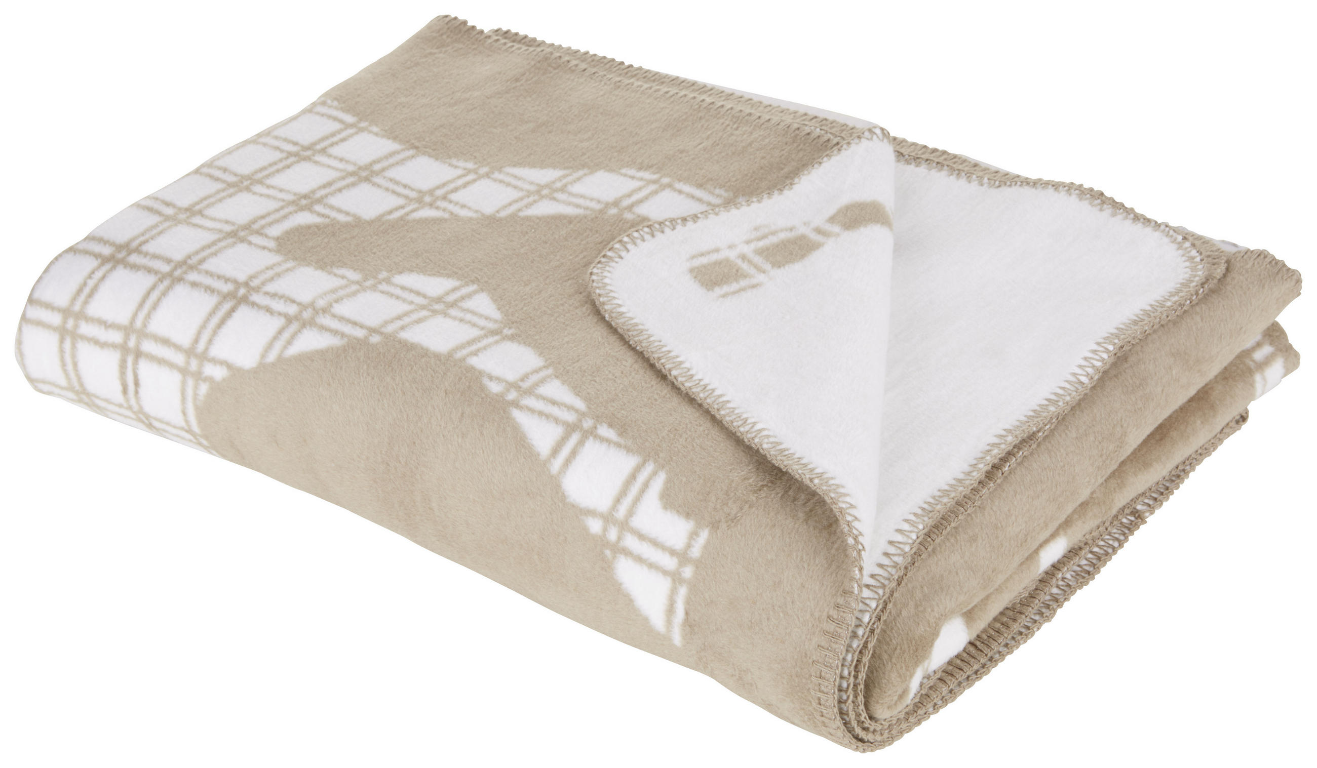 WOHNDECKE 150/200 cm  - Taupe, LIFESTYLE, Textil (150/200cm) - Landscape