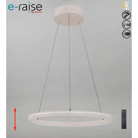 LED-PENDELLEUCHTE 60/120 cm  - Beige, Design, Kunststoff/Metall (60/120cm)