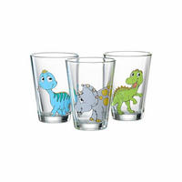 KINDER-GLÄSERSET 3-teilig  - Multicolor, Basics, Glas (18/14/12cm) - Ritzenhoff Breker