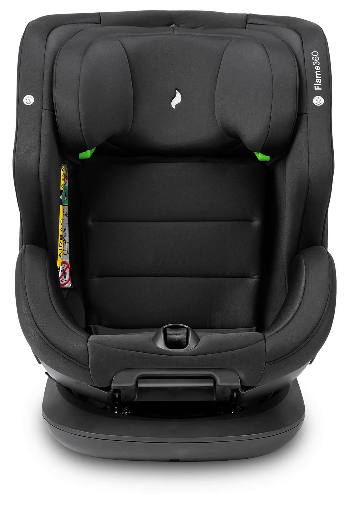 REBOARDER-KINDERSITZ FLAME360 ISOFIX  - Schwarz, Basics, Kunststoff/Textil (44/58/48cm) - Osann