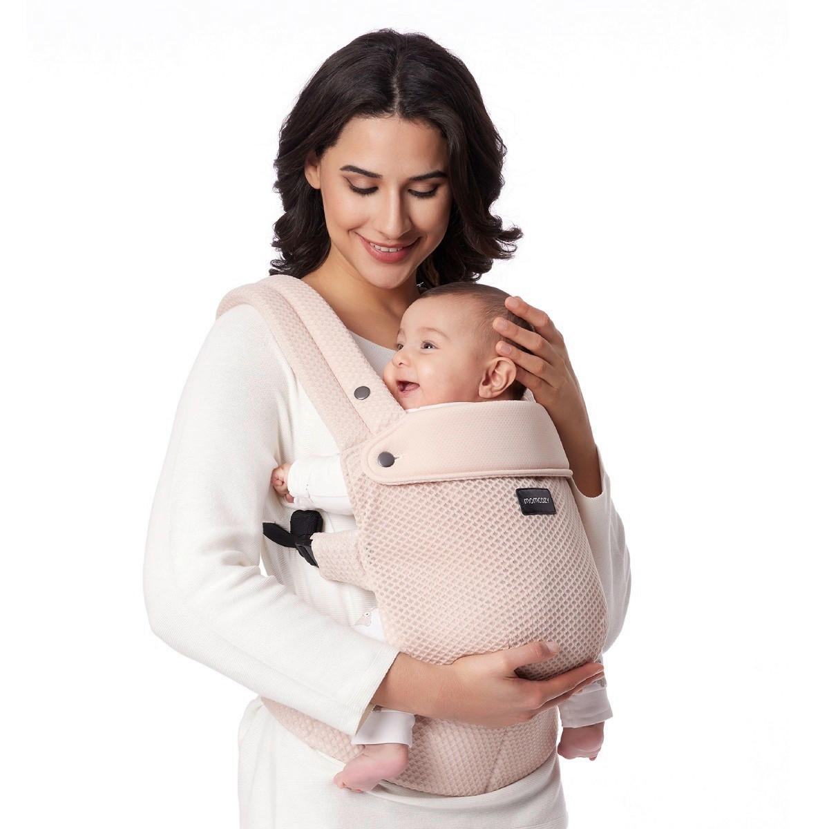 BABYTRAGE CARRIER AIR MESH  - Pink, Basics, Textil (16/31/14,5cm) - Momcozy