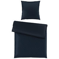 BETTWÄSCHESET Satin 160/210 cm  50 cm/70 cm  - Blau, Design, Textil (160/210cm) - Dieter Knoll