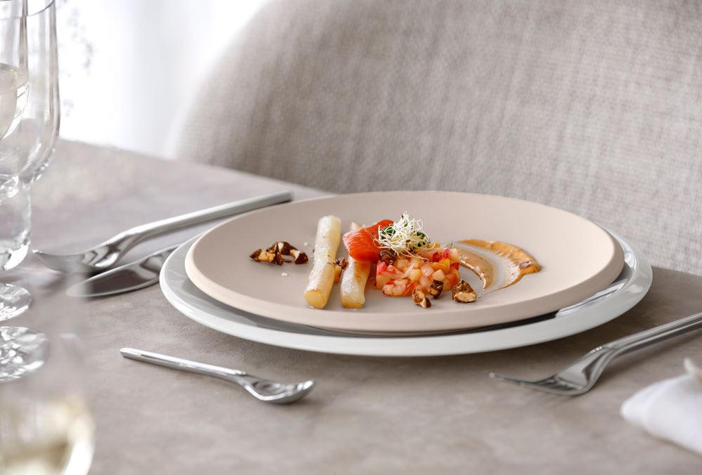 FRÜHSTÜCKSTELLER Beige 24 cm NewMoon beige  - Beige, LIFESTYLE, Keramik (24cm) - Villeroy & Boch