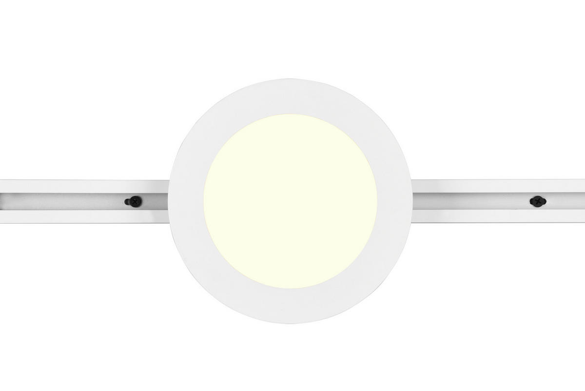 DECKENLEUCHTE  17,0/2,9 cm    - Weiss, Basics, Kunststoff (17,0/2,9cm) - Trio Leuchten