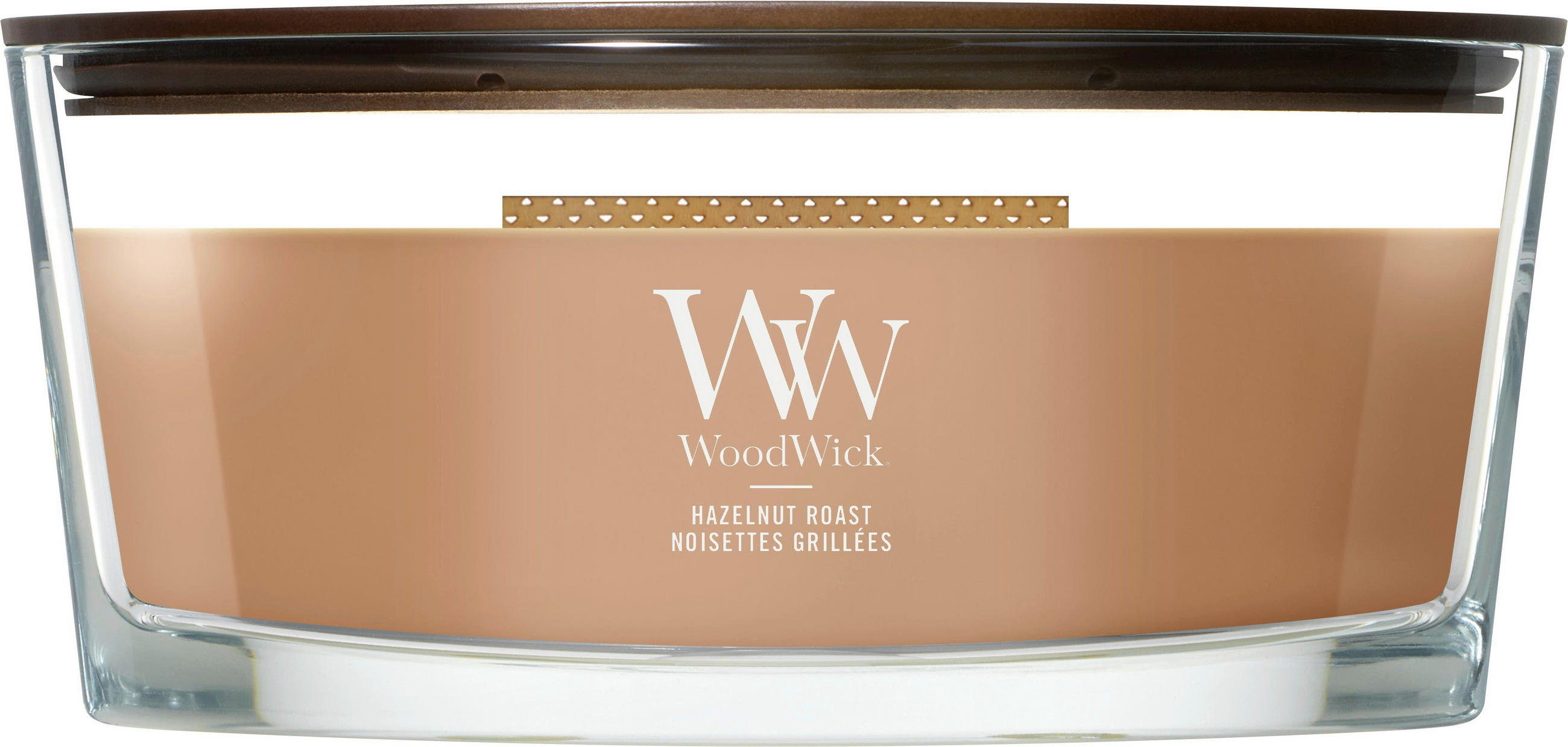 ILLATGYERTYA - cappuccino, Basics, paraffin (19/9/12cm) - WoodWick