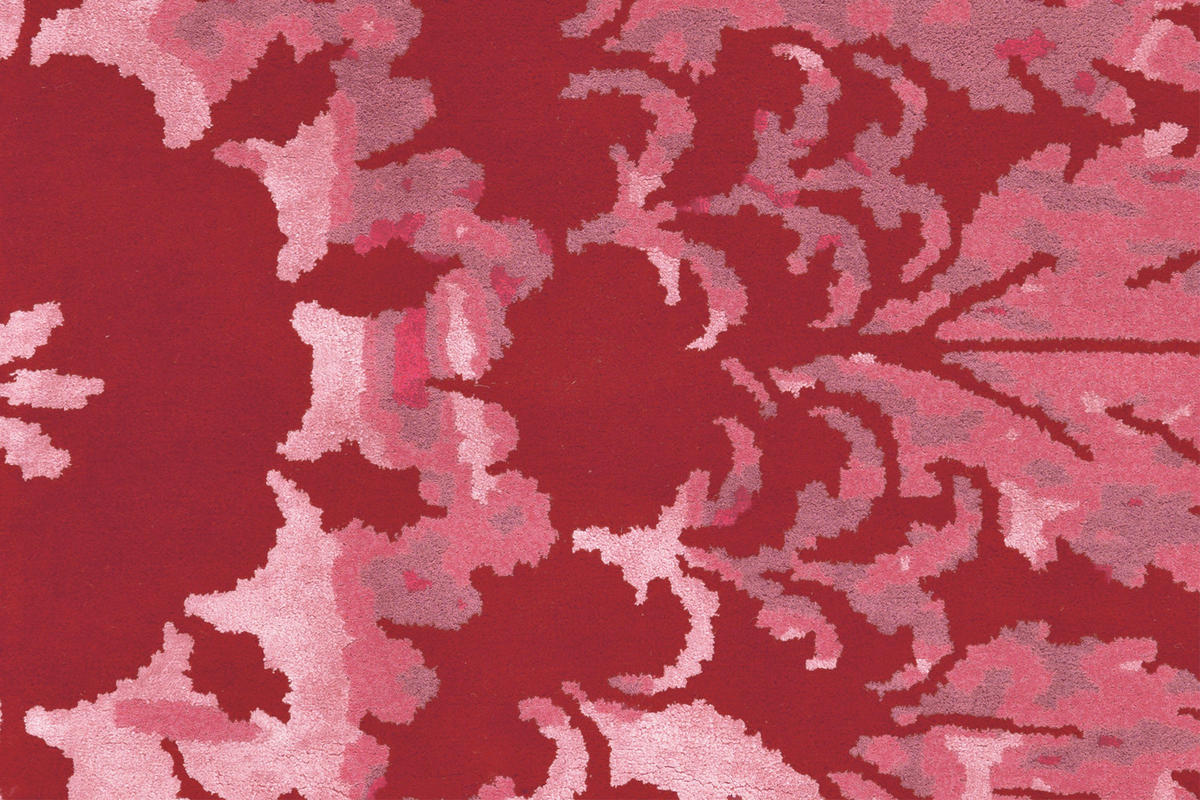 FLACHWEBETEPPICH  Wohnzimmer 170/240 cm Rot rechteckig  - Rot, Basics, Textil (170/240cm) - Kayoom