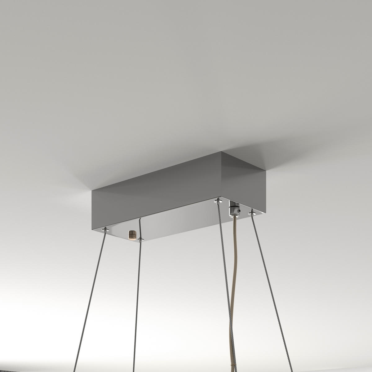 LED-HÄNGELEUCHTE 85/30/150 cm    - Klar, Design, Glas/Metall (85/30/150cm) - Glandor