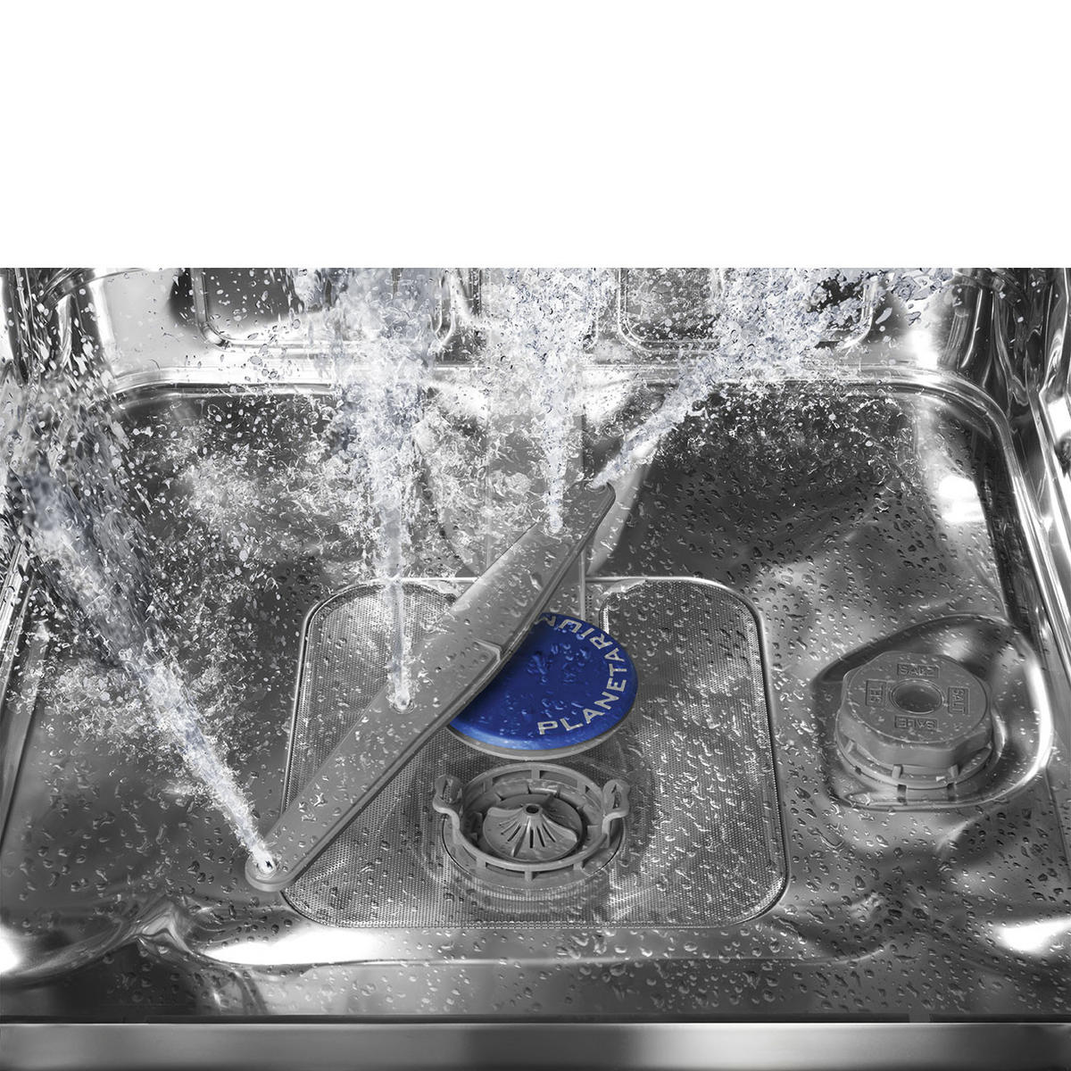 GESCHIRRSPÜLER STL324AQLH  - Silberfarben, Basics, Metall (59,8/85,5/55cm) - SMEG