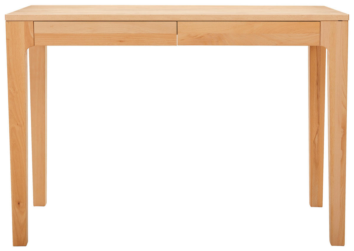 SCHREIBTISCH 110/55/76 cm  in Kernbuche  - Kernbuche, Basics, Holz (110/55/76cm) - Boxxx