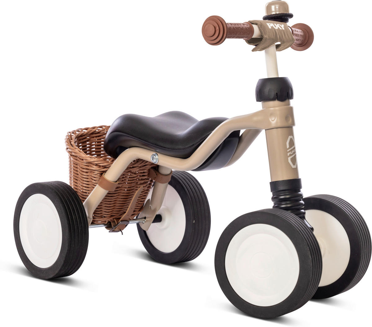 RUTSCHFAHRZEUG Wutsch  - Sandfarben/Cognac, Basics, Kunststoff/Metall (58/28/24cm) - PUKY