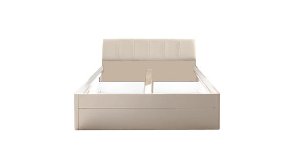 BETT 180/200 cm  in Kaschmir  - Kaschmir, KONVENTIONELL, Holzwerkstoff/Textil (180/200cm) - Carryhome