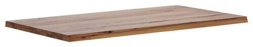 TISCHPLATTE Wildeiche massiv Wildeiche  - Wildeiche, Design, Holz (160/90/6cm) - Waldwelt