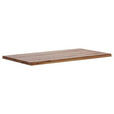 TISCHPLATTE Eiche massiv Eichefarben  - Eichefarben, Design, Holz (180/90/6cm) - Waldwelt