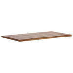 TISCHPLATTE Wildeiche massiv Wildeiche  - Wildeiche, Design, Holz (160/90/6cm) - Waldwelt