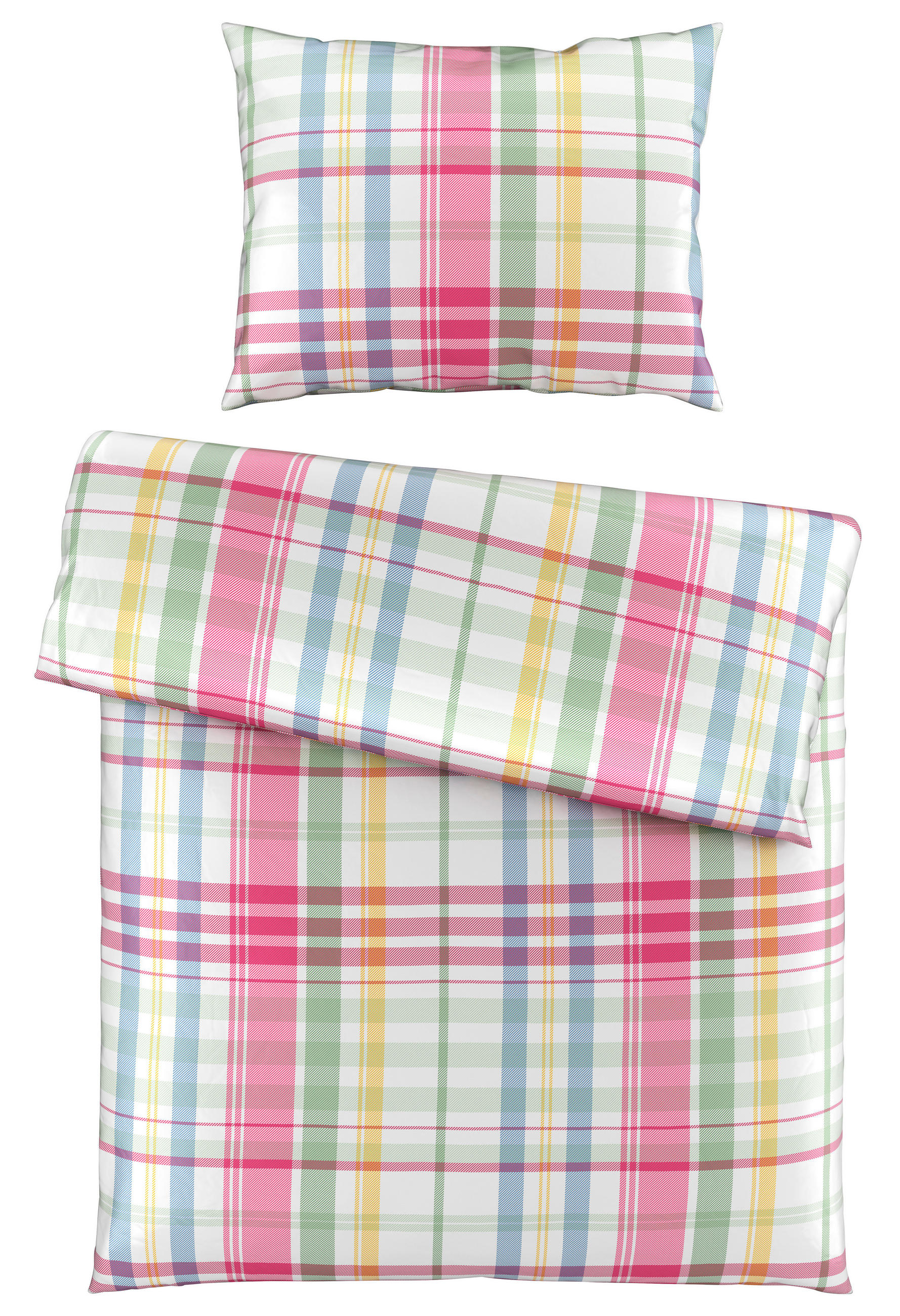 POSTELJINA LULU 140/200 cm saten višebojna  - višebojna, Konvencionalno, tekstil (140/200cm) - Esposa