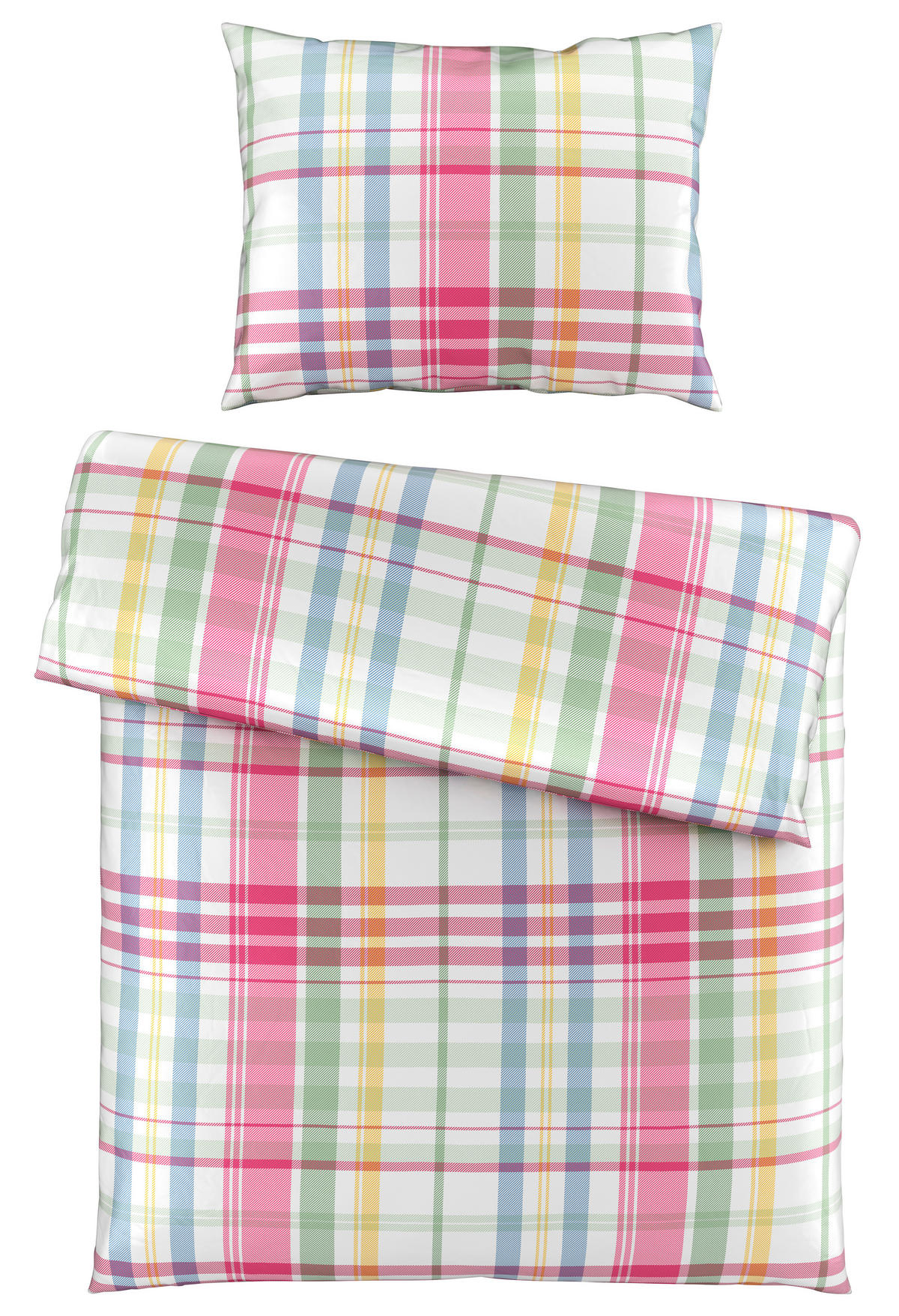 POSTELJINA LULU 140/200 cm saten višebojna  - višebojna, Konvencionalno, tekstil (140/200cm) - Esposa