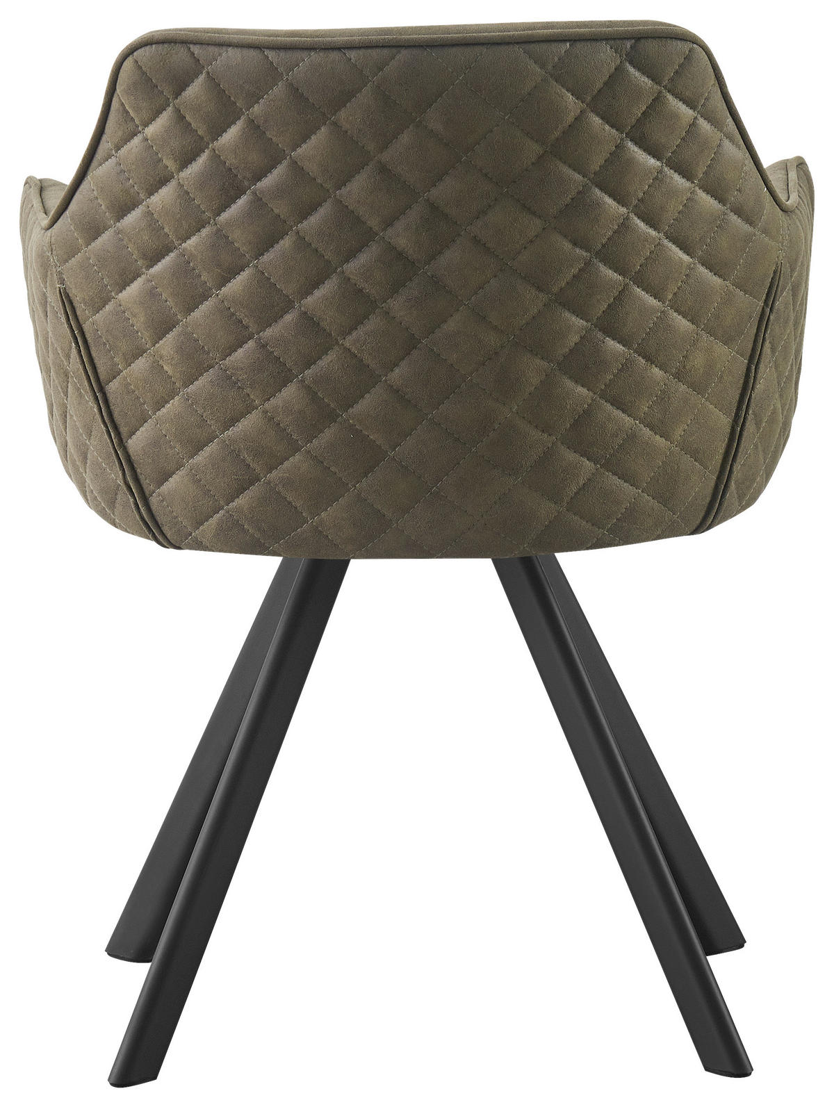 ŽIDLE S PODRUČKAMI, železo, mikrovlákno, zelená, černá - černá/zelená, Design, kov/textil (58,5/78,5/60cm) - Hom`in