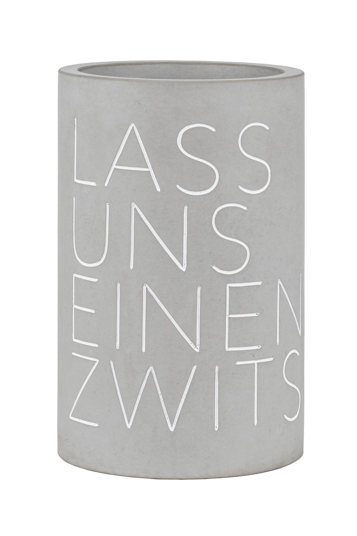 FLASCHENKÜHLER - Basics, Stein (13,5/21,5cm) - Räder