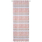 FERTIGVORHANG halbtransparent  - Kupferfarben, Design, Textil (140/255cm) - Novel